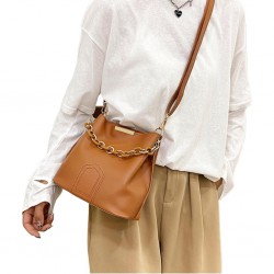 Charcoal Bucket Bag