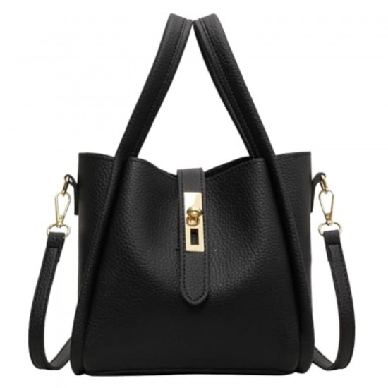 Linen Bucket Bag