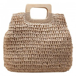 Terracotta Woven Bag