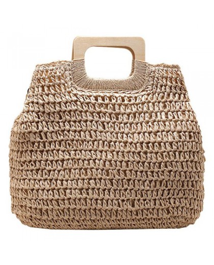 Terracotta Woven Bag